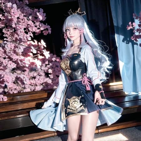 Kamisato Ayaka Genshin Impact Cosplay