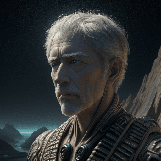 AI generated: Photo of a ultra realistic human being, the universe behind him with multiple realities, representin...