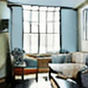 AI generated: High resolution photography interior design, dreamy sunken living room conversation pit, wooden floo...