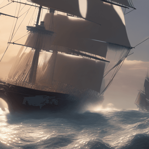 AI generated: Hungry people dying Photo of a ultra realistic sailing ship, dramatic light, pale sunrise, cinematic...