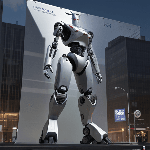 AI generated: Createa NFT art  banner, digital art ,robotic , 
