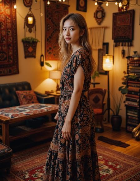 FLUX - Boho Asian AI Girl - Image 4