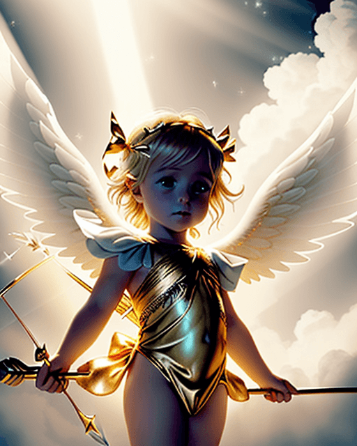 AI generated: Sweet cupid

Photorealistic ultra-detailed full-body view of a cute baby angel girl with blond hair,...