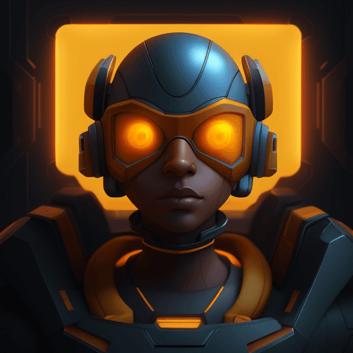 AI generated: paper held by a brown skin hand, background in a futuristic environment, 3D cartoon style, atompunk ...