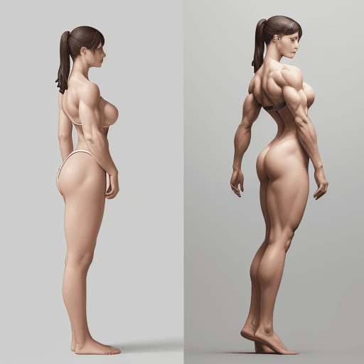 AI generated: The same person.，Front、side、Weight is given to the back respectively.1.3，Masterpiece picture quality...