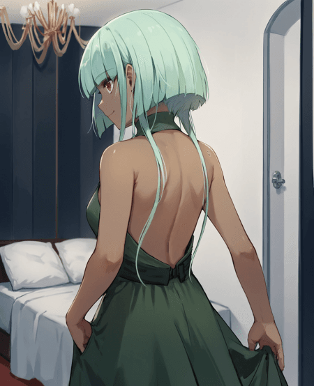 Emerald Sustrai (RWBY) - 5 Outfits - [Commision]