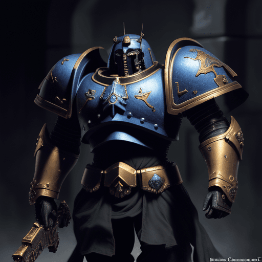 AI generated: astartes, finely detailed armor, warhammer 40k, dark tones, cinematic lighting, hyper realistic --q ...