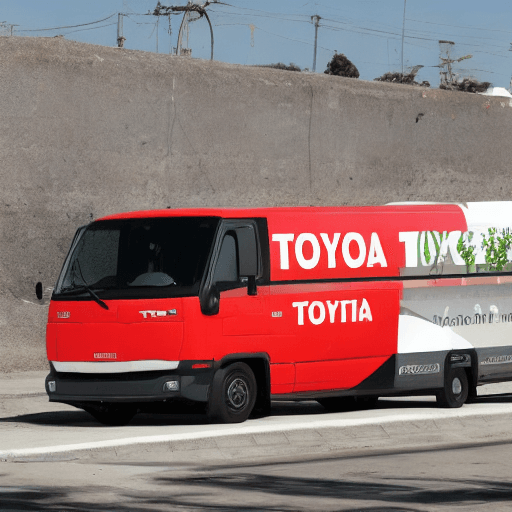 AI generated: Toyota txl con motor abierto 