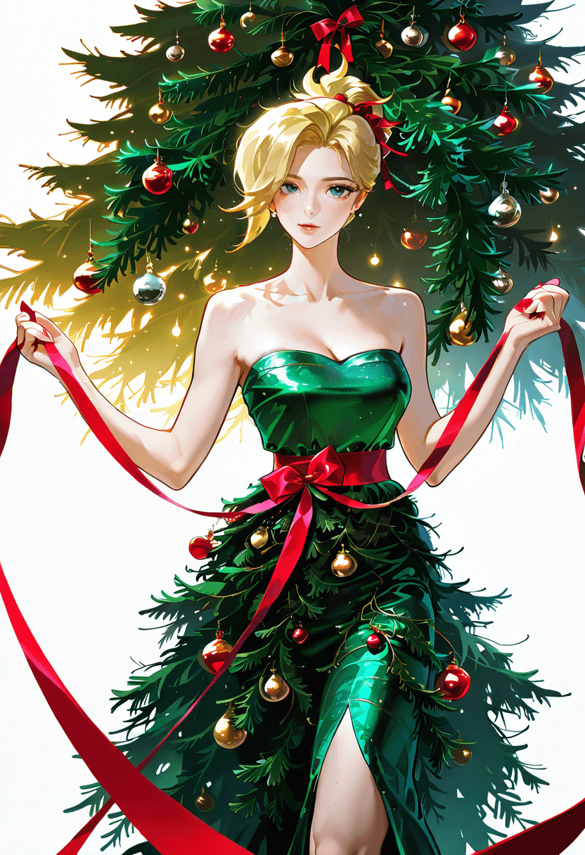 Plant Dress - Pine Dress