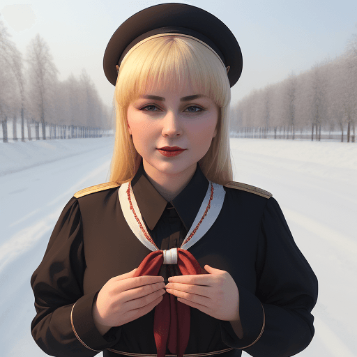 AI generated: Ксена, принцесса воин проводница