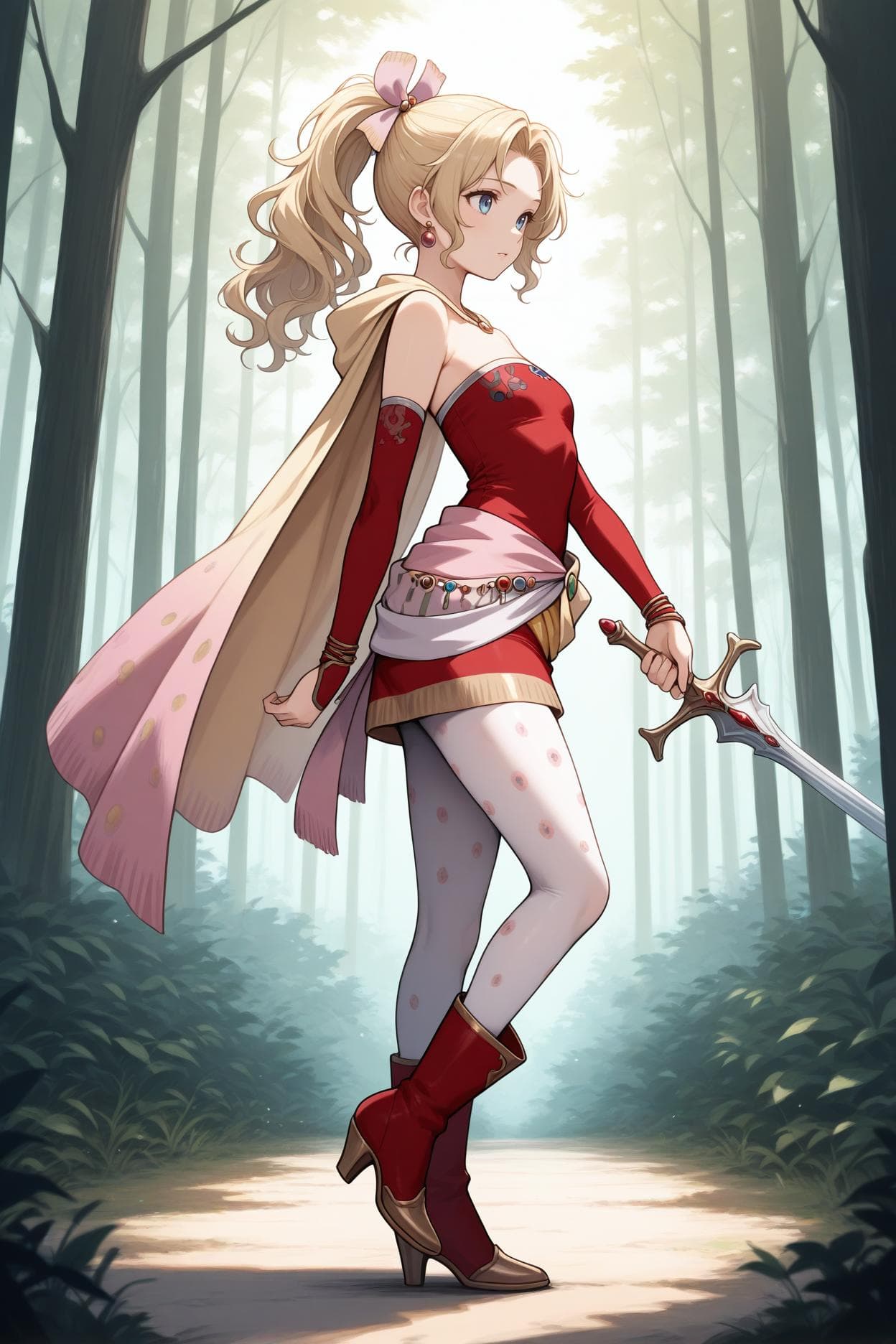 Terra Branford/ティナ・ブランフォード (Final Fantasy VI) SDXL LoRA | 3 Outfits [Illustrious]