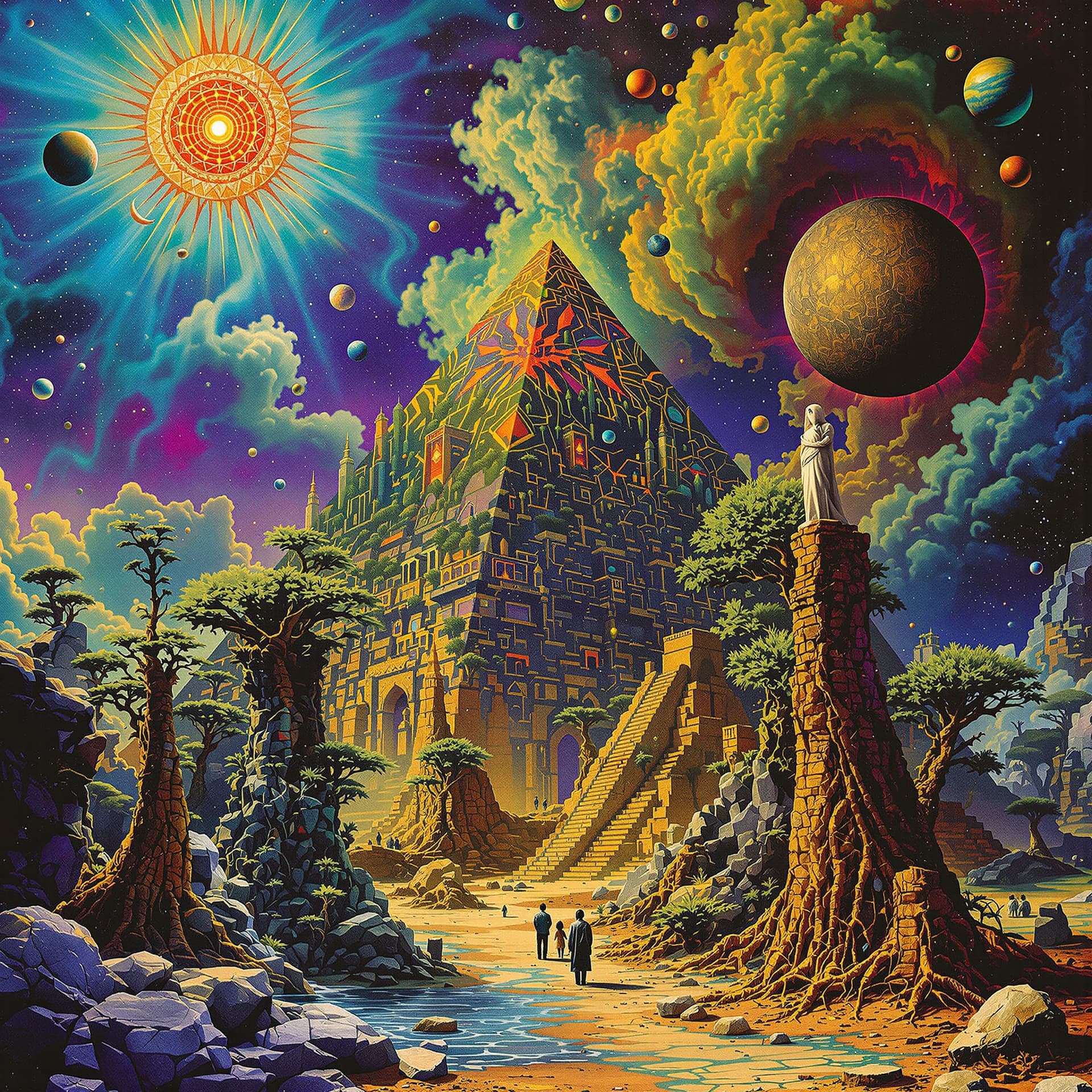 AI generated: Psychedelic, surreal, psychedelic. photographic. Code Cracked: The Tantaria Principle For centuries,...