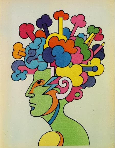 1960's Graphic Design - Milton Glaser Style - SDXL 1.0