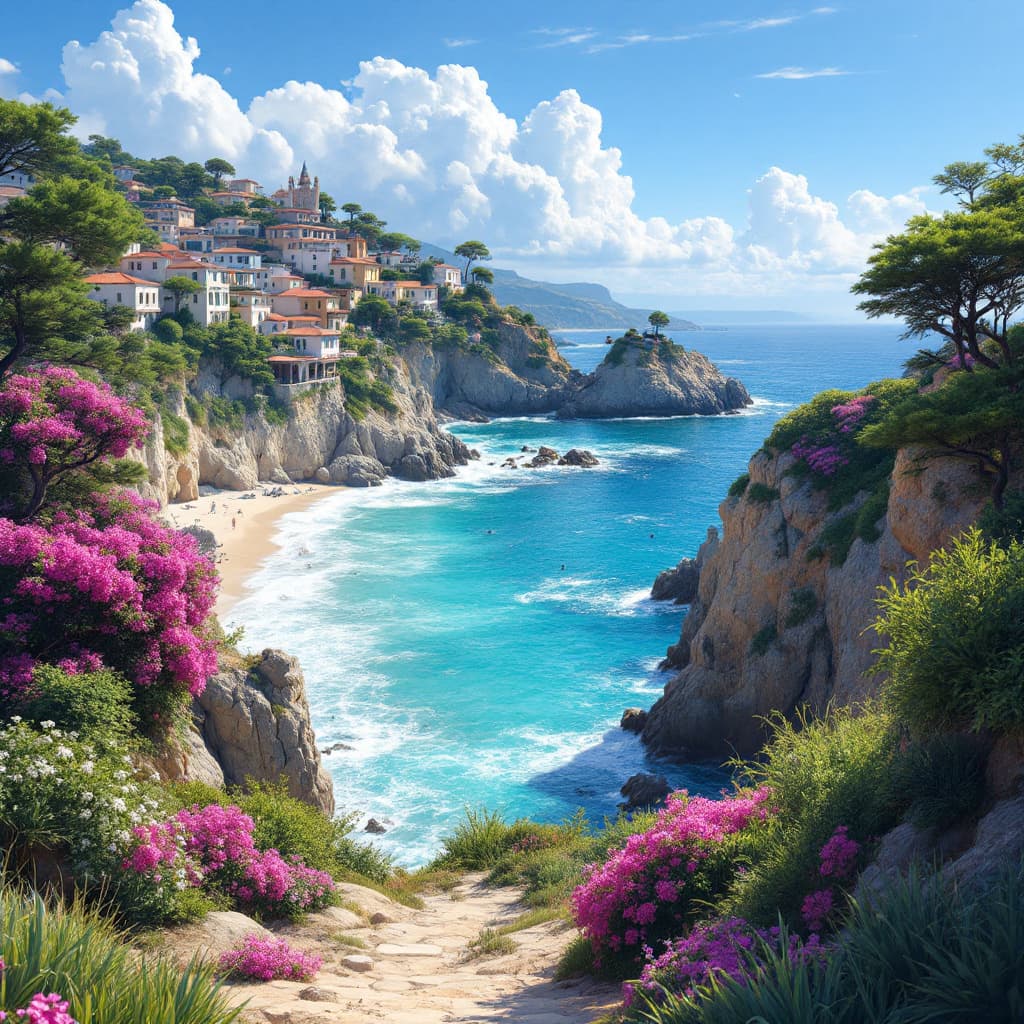 AI generated: with an ocean  View