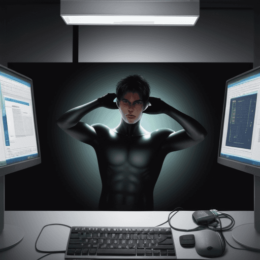 AI generated: computer hero