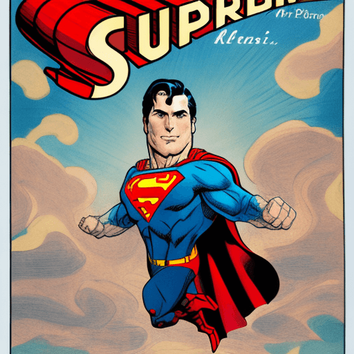 AI generated: superman