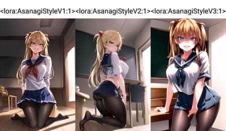 Asanagi Style LoRA - Image 5