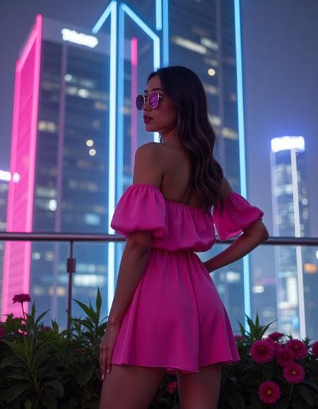Outfit 0026 - Off-the-Shoulder Romper