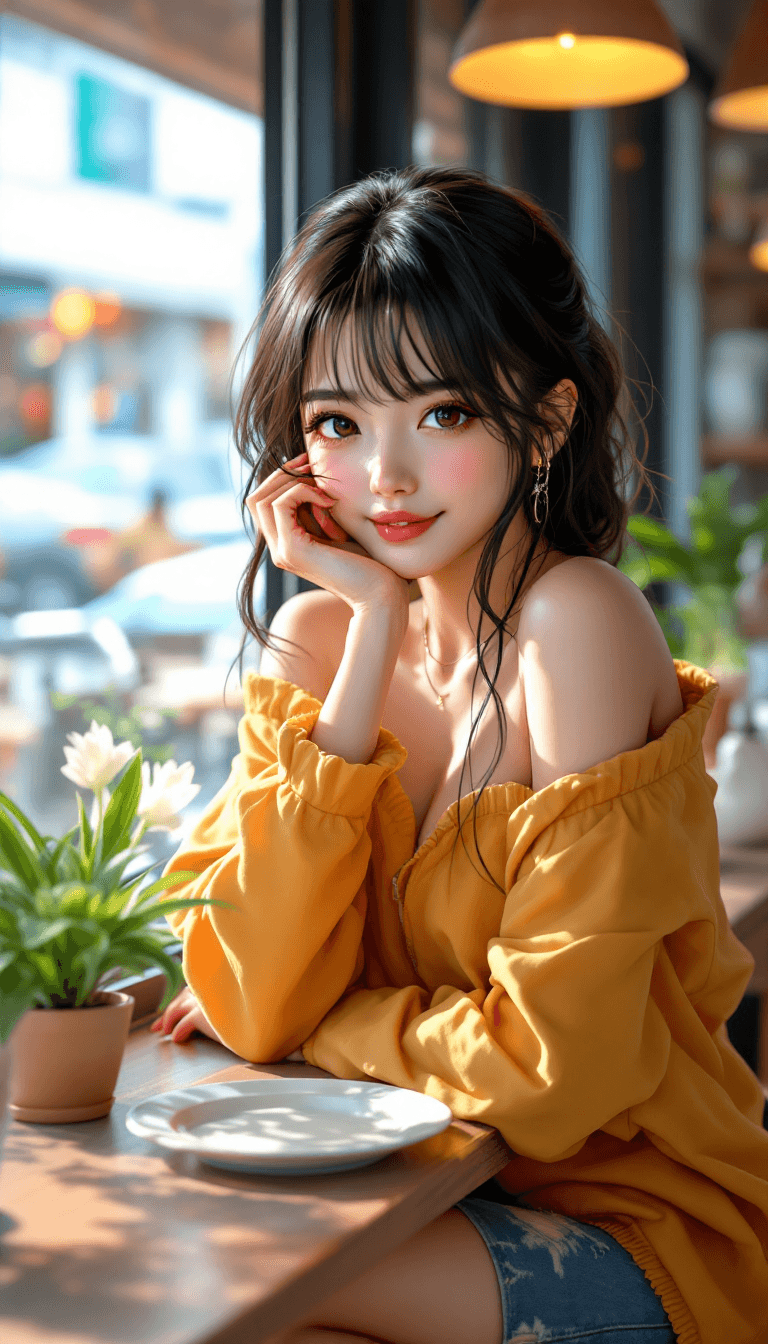 AI generated: amazing anime girl anime style beautiful 21 year old girl, cool cute cute anime girl, cute girl grea...
