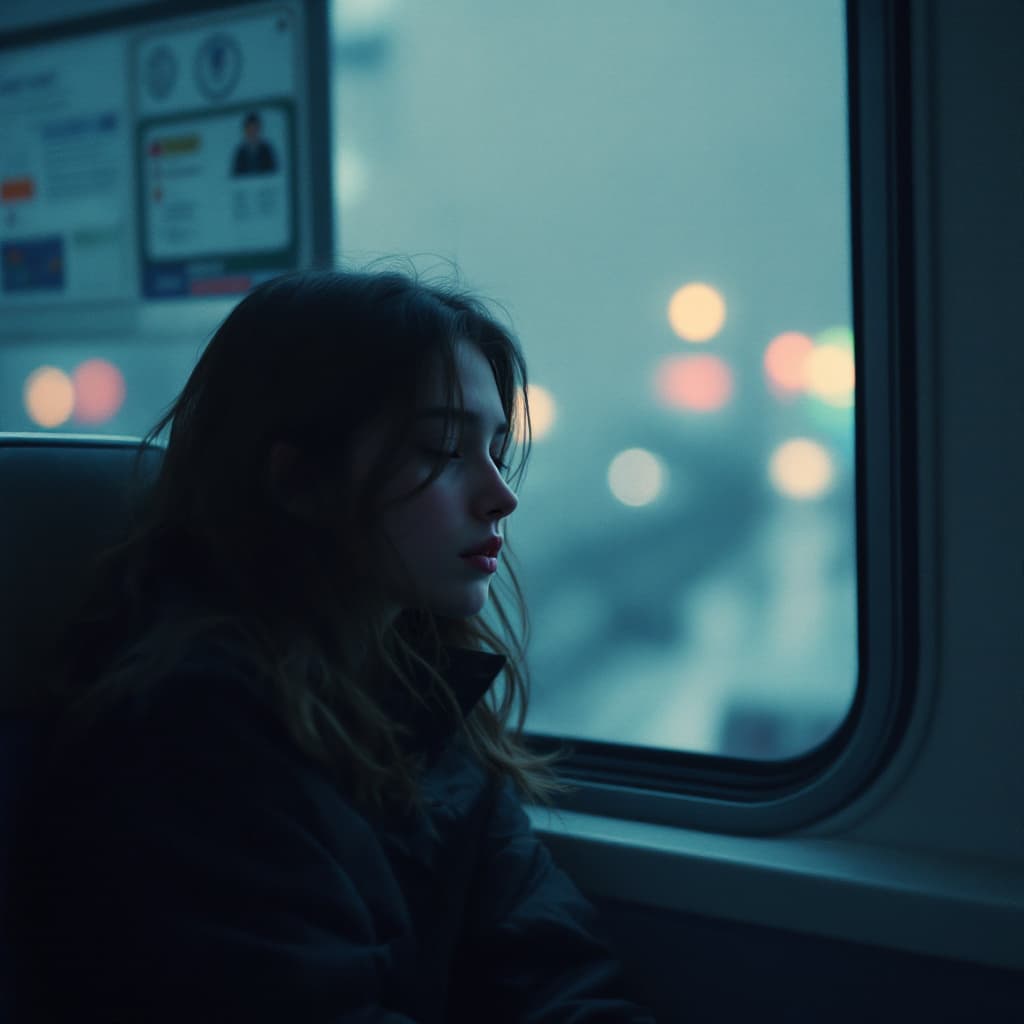 AI generated: Meet our protagonist, a brown-haired girl who feels out of place at school. Every face she sees is b...