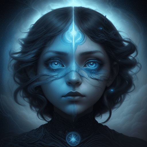 AI generated: photo illustration from a world in the clouds, in the style of tanya shatseva, the stars art group (...