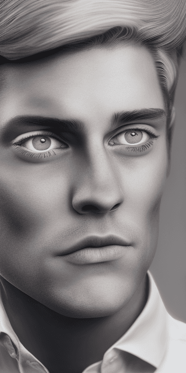 AI generated: archie lookalike {{A stunning and highly detailed face, photographed in stunning detail, photography...