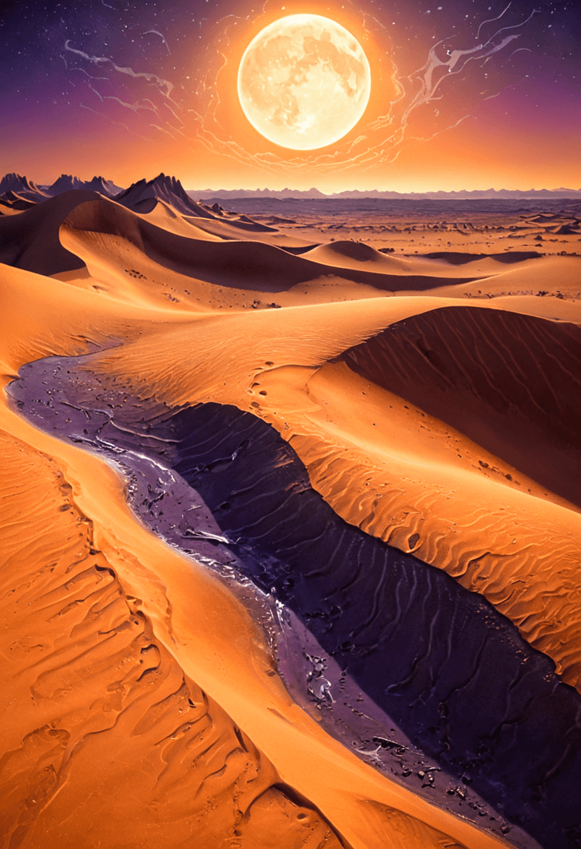 AI generated: comic <lora:xl_more_art-full_v1:1>,<lora:DreamARTSDXL:1>,A vast alien desert of jagged,crystalline d...