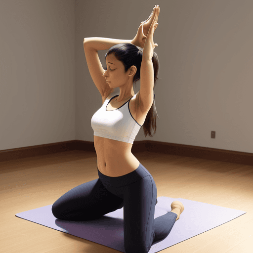 AI generated: yoga 