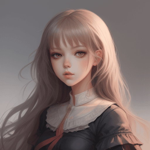 AI generated: Girl, art by Sakimichan