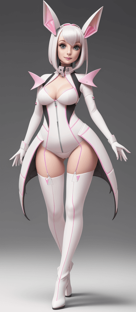 AI generated: A coquette futuristic that monitors the fill level and looks really cute.