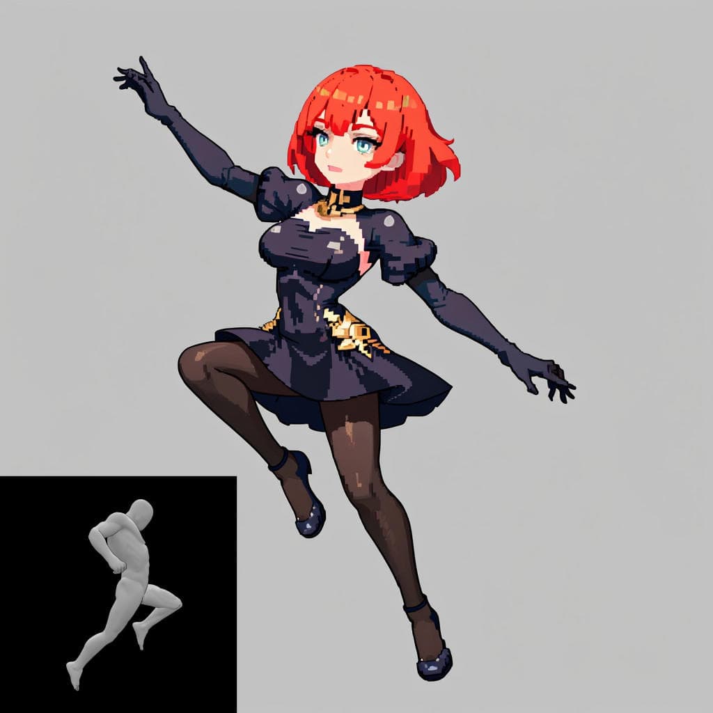 Pose Selector Flux Kontext Workflow - Image 1
