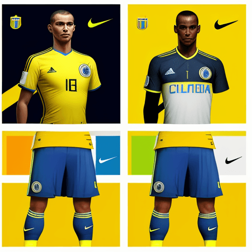 AI generated: If nike designed a soccer jersey for Colombia’s soccer team which design is inspired by Colombia’s j...