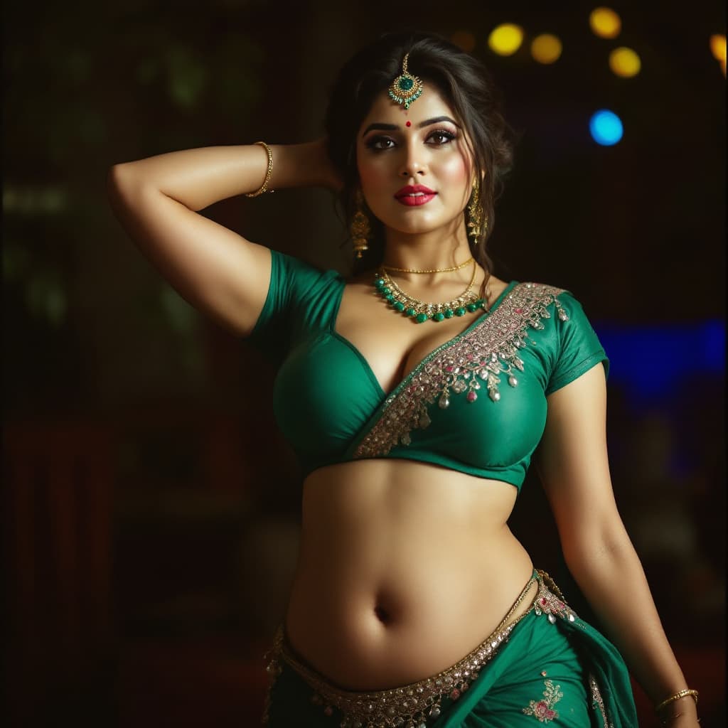 AI generated: indian big boobs bhabhi photography
