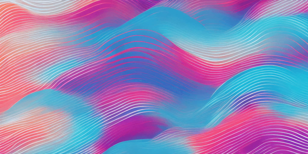 AI generated: Wallpaper, 4K, minimalistic, abstract, wave, in the style of windows 11, bloom wallpaper, graphic de...