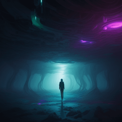 AI generated: deep thoughts, mysterious environment, confusion, no people, 4k, realistic, ultra quality, environme...