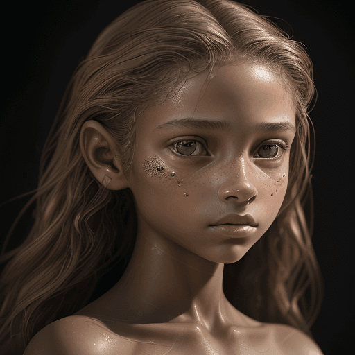 AI generated: 
A stunning depiction of a 12-year-old girl, captured in ultra-high definition 8k resolution with un...