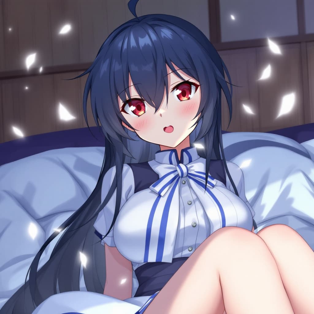 AI generated: (((Akeno himejima))) anime,