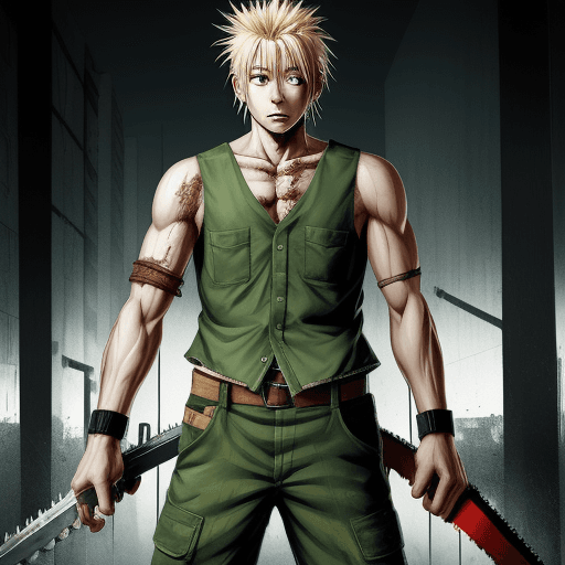 AI generated: kobeni_chainsawman