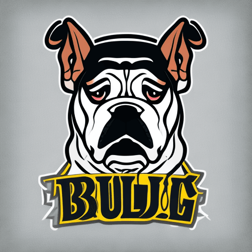 AI generated: bulldog mascot style vector  