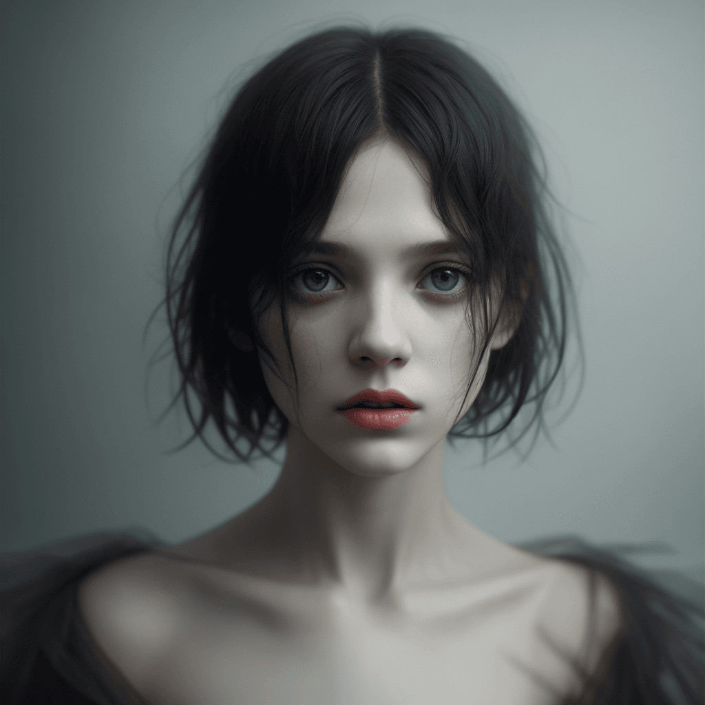 AI generated: ((by_Anka_Zhuravleva:0.5),(by_Darek_Zabrocki:0.5),(by_Paolo_Roversi:0.5),(by_Alessio_Albi:0.5)), a p...