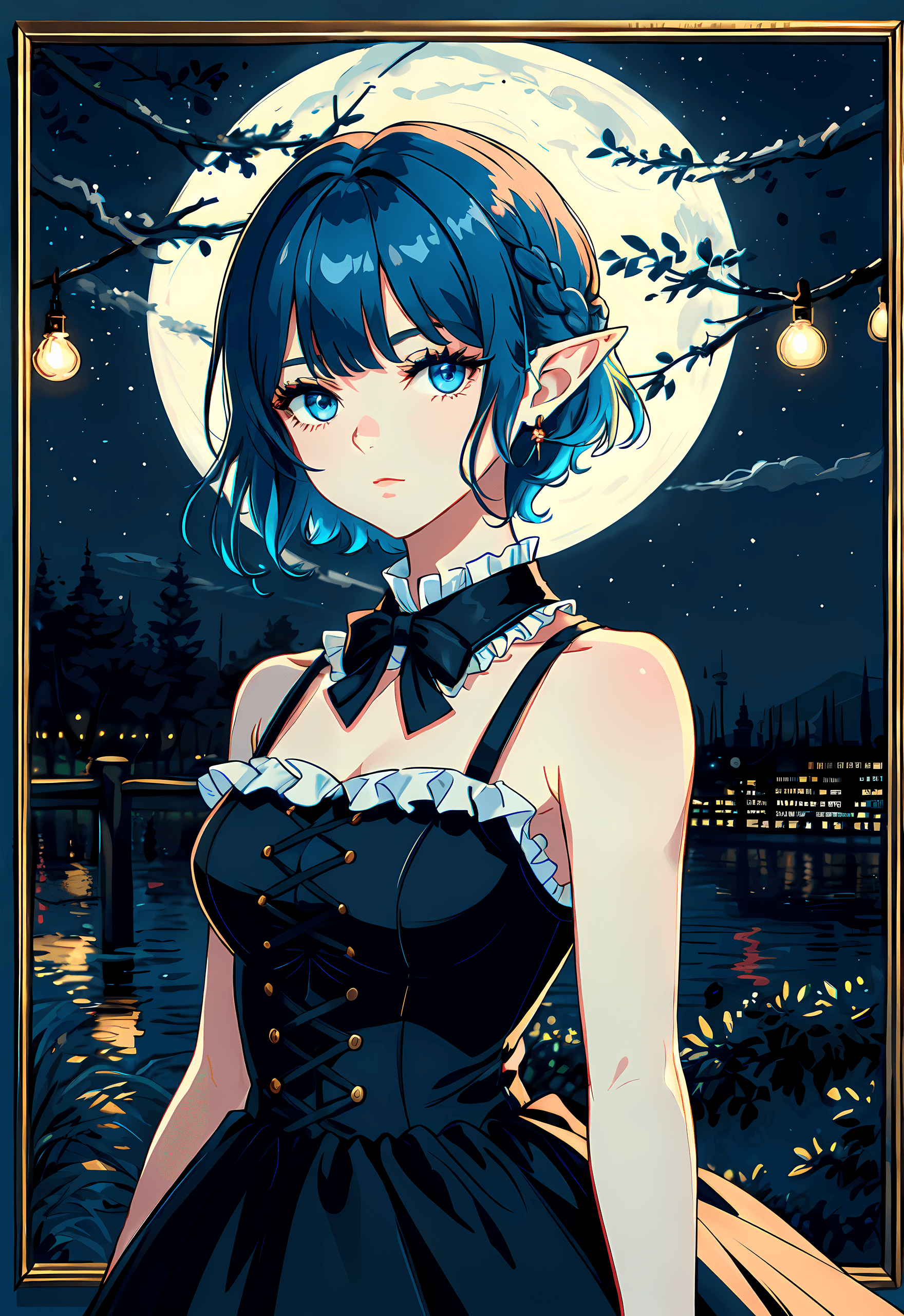 AI generated: (Masterpiece, Award winning , Best Quality:1.2), (limited palette), best quality, (beautiful detaile...