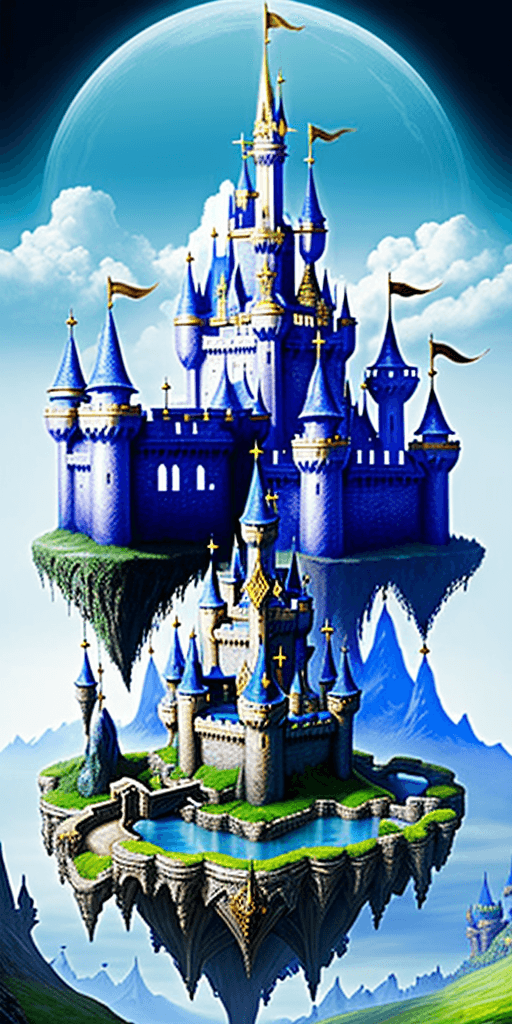 AI generated: a fantasy kingdom
