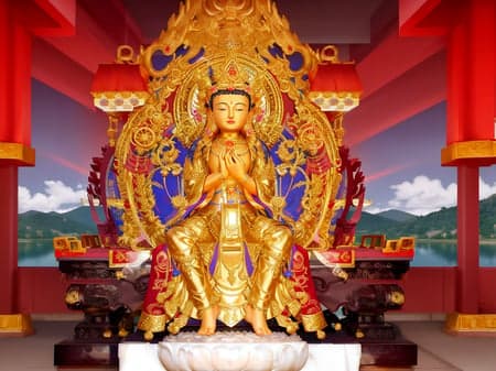 Heavenly Crown Maitreya Bodhisattva
