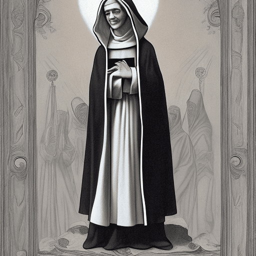 AI generated: wears the nun's habit 