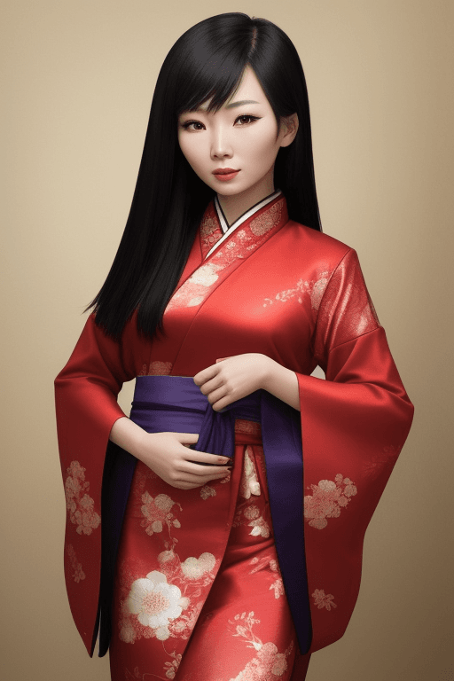 AI generated: asian woman