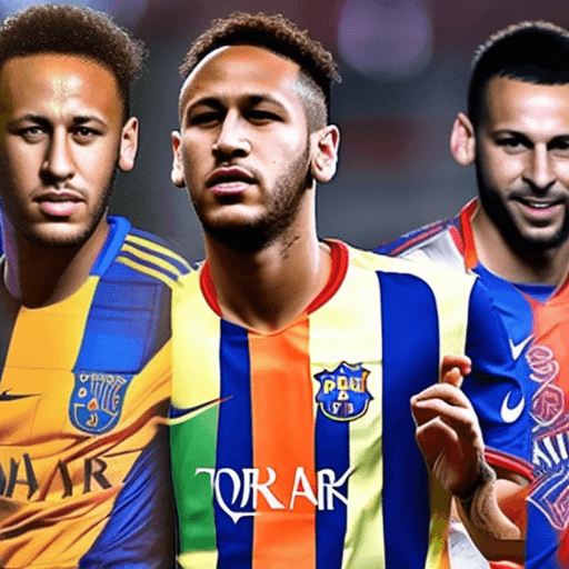 AI generated: brezilya formasıyla neymar

