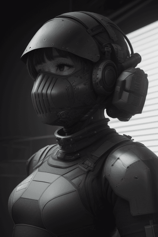 AI generated: Armored Father, Techwear, Super Real, Very Detailed Studio Light <lora:iu_V35:0.5> <lora:epiNoiseoff...