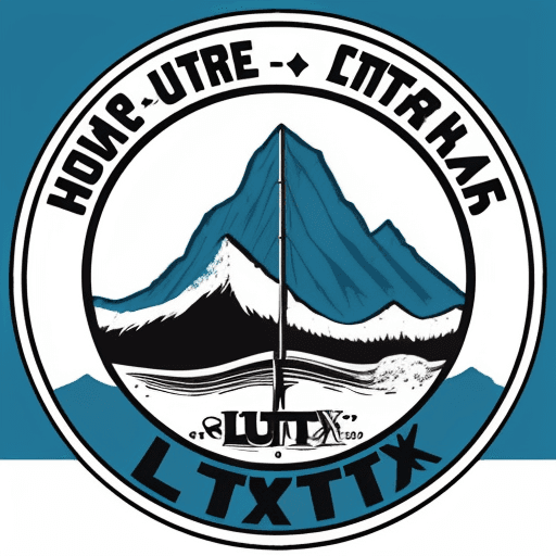 AI generated: Logo in a typical 1970s to 1980s style,very coorporate, using the company name "Sitka Luxe"