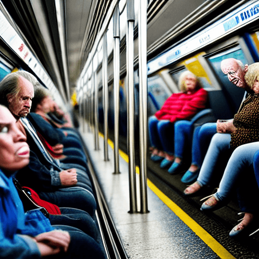 AI generated: Hyper realistic photo of Beavis and Butt-Head humanized and sitting in the seats of the Santiago of ...