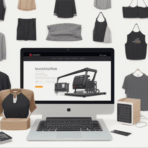 AI generated: an image for a online store , for all products
